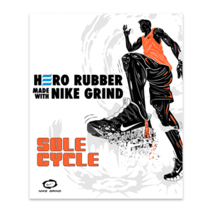 Hero Rubber made with Nike Grind – Sole Cycle Architect Folder
