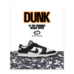 Hero Rubber made with Nike Grind – Dunk Architect Folder